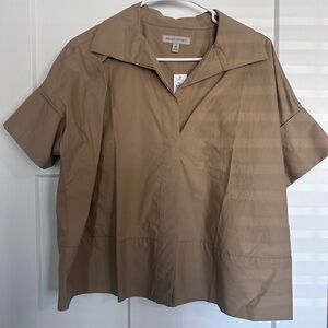 NWT khaki blouse